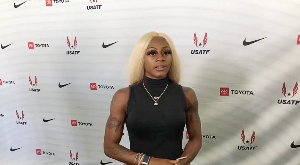 ShaCarri-Richardson-speaks-at-the-USATF-Championships-2022
