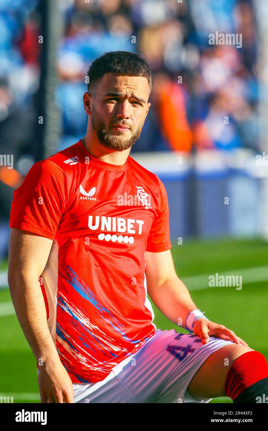 nicolas-raskin-currently-playing-as-midfielder-for-rangers-fc-a-scottish-premiership-football-team-image-taken-during-a-training-session-at-ibrox-2R44XF2