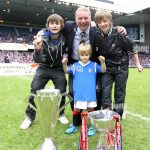 rangers-ally-mccoist-with-alexander-mitchell-and-arran-mccoist-during-G4ANCJ