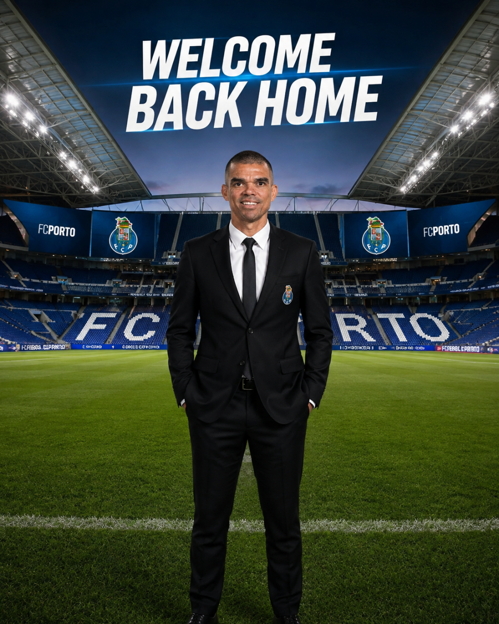 THESE IS THE BEST NEWS WE COULD HOPE FOR: In a moment that has sent shockwaves of joy through the valley and The team broader community  FC port head coach Francesco Farioli has officially confirmed that legendary Pepe returning to the organisation _ this time not as a player but as their new senior c….see more