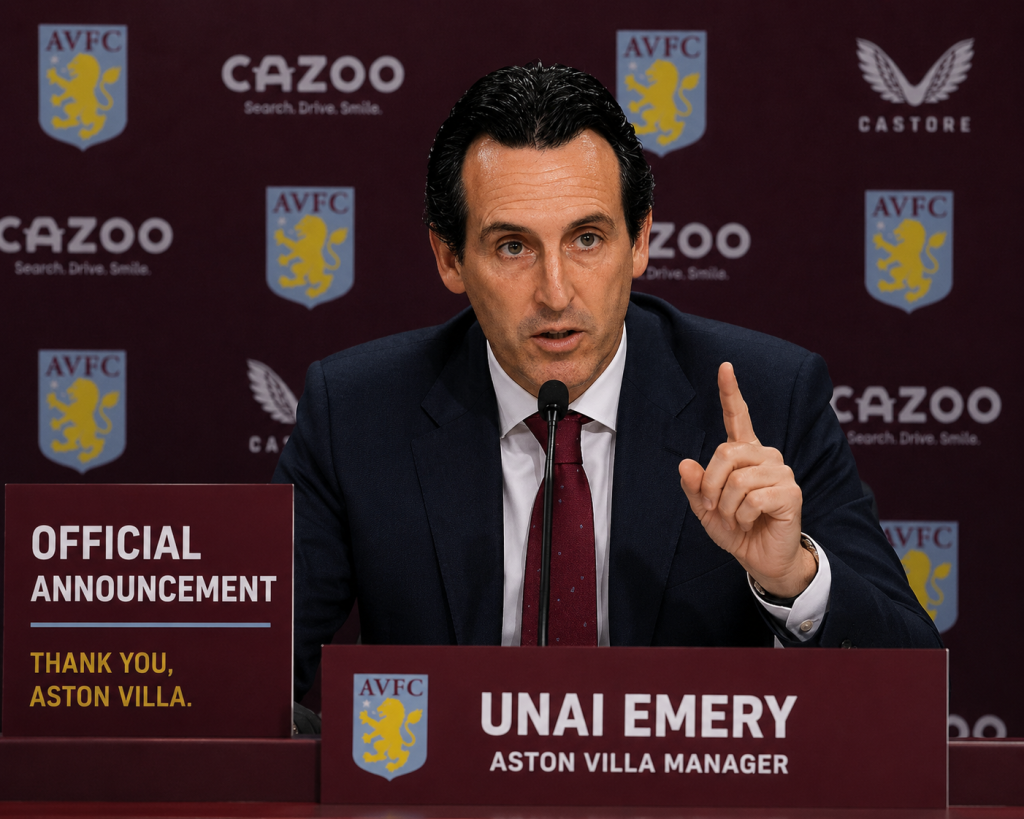 BOMBSHELL ANNOUNCEMENT; Aston Villa manager Unai Emery stuns the Entire squad with a shocking Decision as Captain John McGinn publicly rejects the proposal….. See more